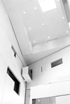 Geometric interior design 스톡 사진