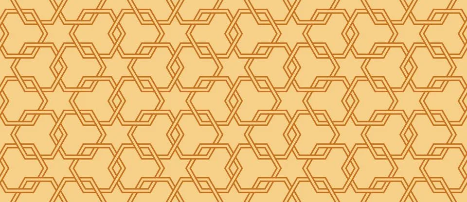 Geometric Islamic Seamless Pattern Stock-Illustration