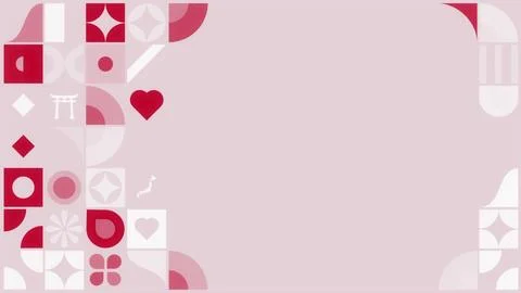 Geometric Japan Flag Pattern DesignBackground PNG Stock Photos