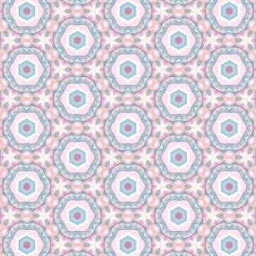 Geometric kaleidoscope multicolored seamless pattern. Abstract background. Stock-Illustration