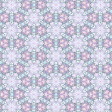 Geometric kaleidoscope multicolored seamless pattern. Abstract background. Stock-Illustration