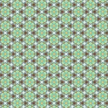 Geometric kaleidoscope multicolored seamless pattern for wallpaper banner fab Stock-Illustration