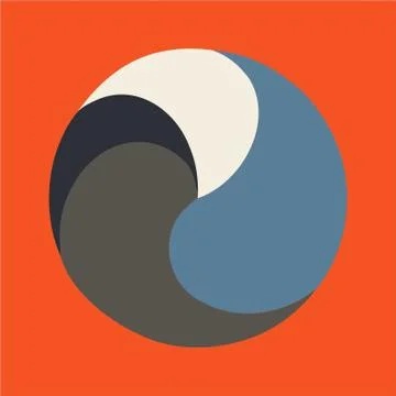 Geometric Laser cut cnc panel design for metal, wooden room divider. イラスト素材