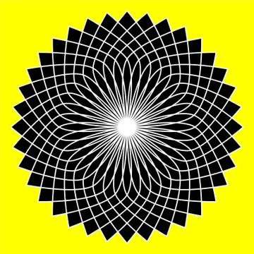 Geometric Laser cutting vector panel. Stock Illustration