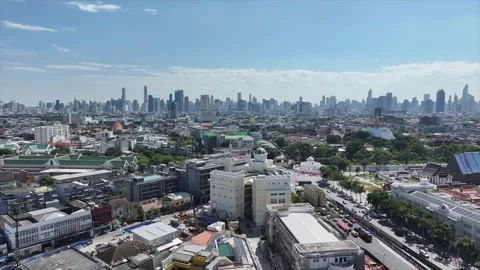 Geometric layout of Democracy Monument Stock Footage 333696271