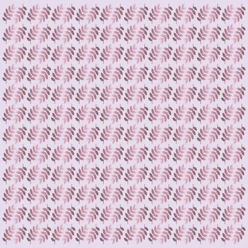 Geometric Leaf Pattern Background for Elegant Botanical Decor Stock Illustration