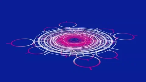 Geometric light effect. Stock Footage 118252810