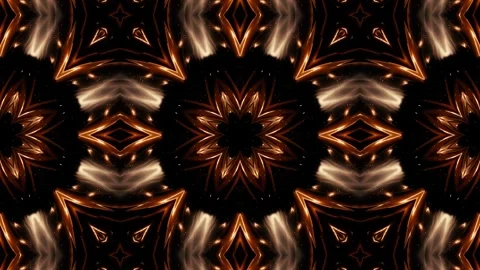 Geometric Lights Flowing in Space VJ Loop Stock Footage 261295988