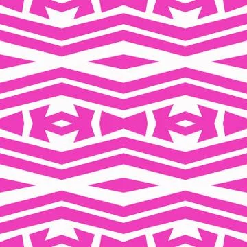 Geometric line art pattern over white background. Seamless monochromatic wall Illustrazione stock