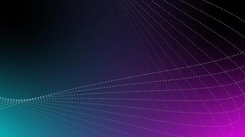 Geometric line  with gradient background. Wave pattern abstract line. Stock Illustration