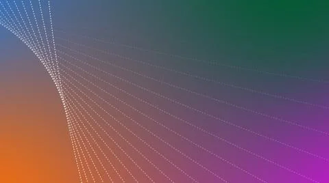 Geometric line  with gradient background. Wave pattern abstract line. Illustrazione stock