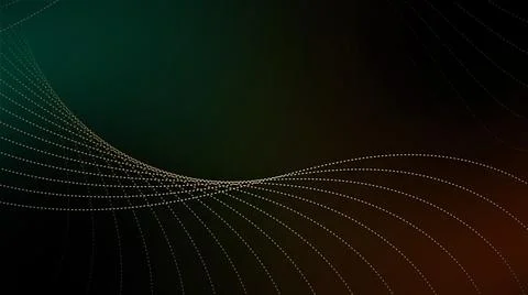 Geometric line  with gradient background. Wave pattern abstract line. Stock Illustration