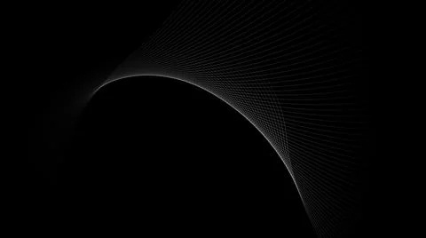 Geometric line  with gradient background. Wave pattern abstract line. Stock Illustration