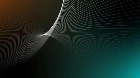 Geometric line  with gradient background. Wave pattern abstract line. 스톡 일러스트