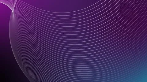 Geometric line  with gradient background. Wave pattern abstract line. Stock Illustration