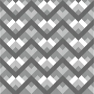 Geometric line halftone pattern with gradient effect. Template for background Illustrazione stock