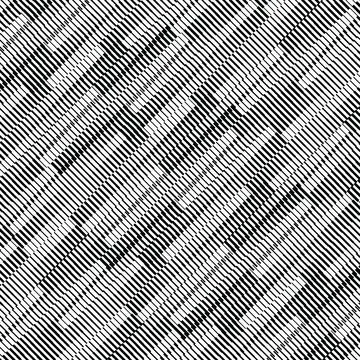 Geometric line halftone pattern with gradient effect. Template for background Stock Illustration