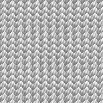 Geometric line halftone pattern with gradient effect. Template for background Stock Illustration