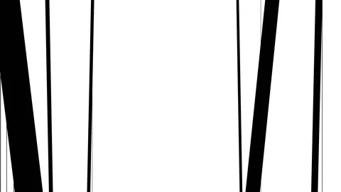 Geometric line objects symmetric movement Stock Footage 121641105