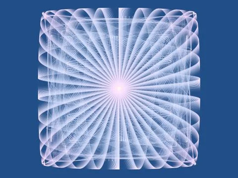 Geometric Line Pattern Stock Illustration