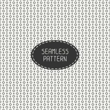 Geometric line seamless pattern with rhombus, square. Paper for scrapbook Stock Illustration