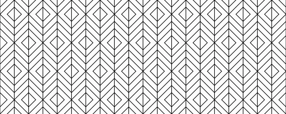 Geometric linear seamless pattern. Black and white repeating wallpaper. Lattice Stock Illustration