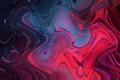 Geometric lines abstract background, colorful gradients lined shapes. Stock Illustration