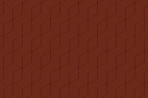 Geometric lines cube pattern Stockillustratie