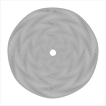 Geometric lines design elements. Illustrazione stock