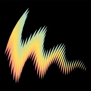 Geometric lines design elements. Stock Illustration