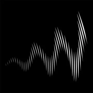 Geometric lines design elements. Stock Illustration