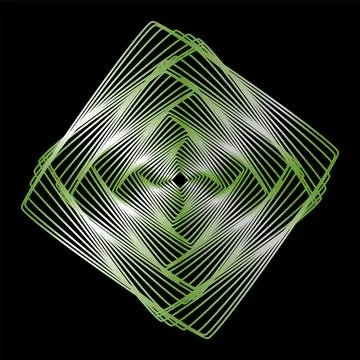 Geometric lines design elements. Stock Illustration