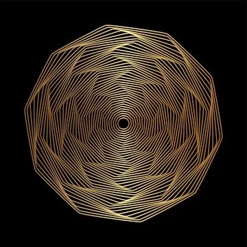 Geometric lines design elements. Stock Illustration