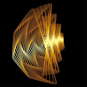 Geometric lines design elements. Stock Illustration