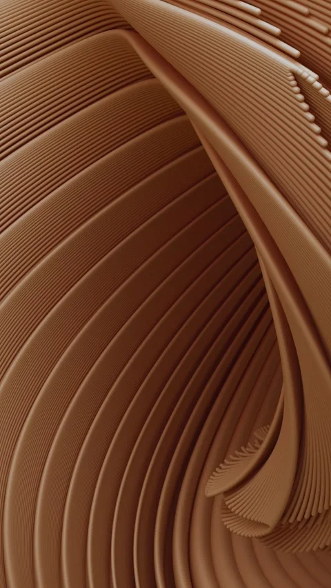 Geometric lines flow and form an abstract shape. Alpha channel. Stock Footage 314045127