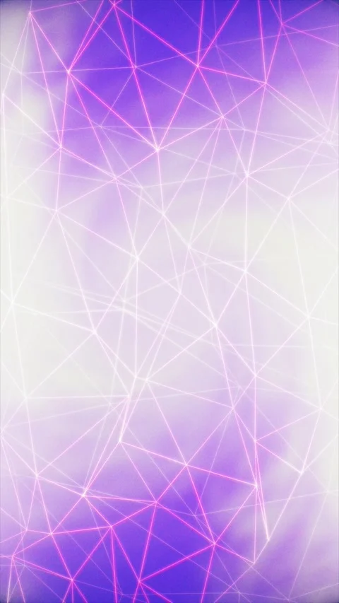 Geometric lines form a network. Stock Footage 320842649