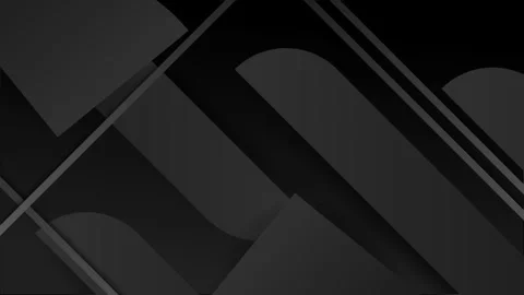 Geometric lines forming an abstract black and gray pattern seamless 4k video Stock Footage 295906567