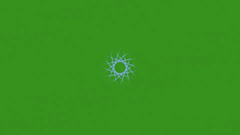 Geometric lines forming abstract patterns on Green Screen line explosion. Animat Stock Footage 317167989