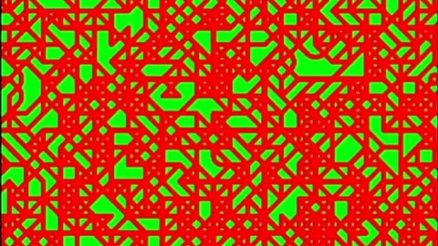 Geometric lines forming a pattern against a green screen background Stock Footage 246138049