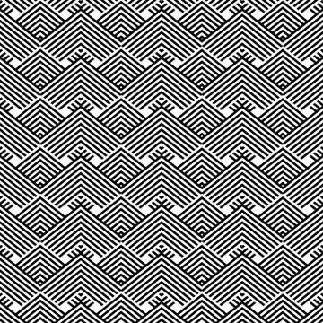 Geometric lines pattern background Stock Illustration