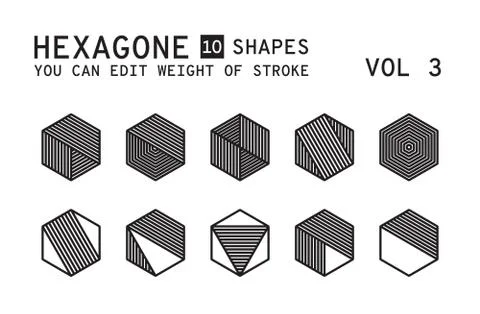 Geometric logo design Stock Illustration