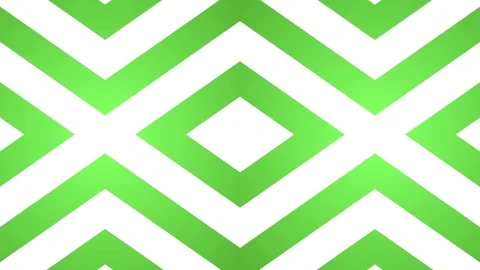 Geometric loop abstract diamonds green Stock Footage 77149090