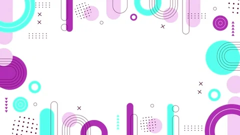 Geometric loop video Stock Footage 287963984