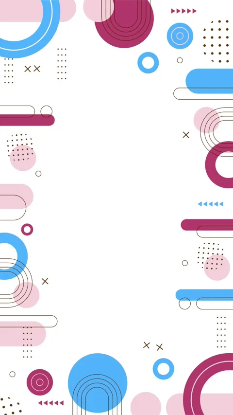 Geometric loop video Stock Footage 287964198