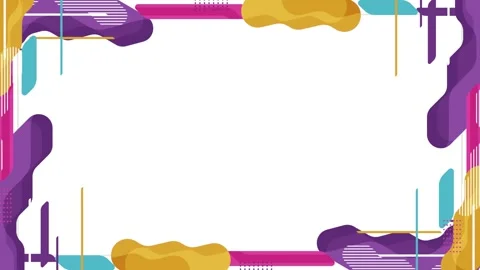 Geometric loop video Video stock 287964250