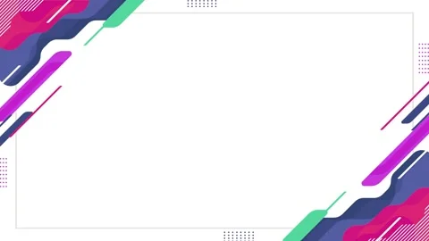 Geometric loop video Stock Footage 287964286