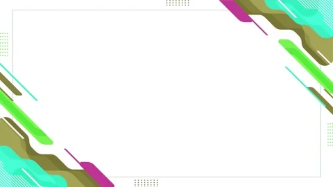 Geometric loop video Stock Footage 287964311