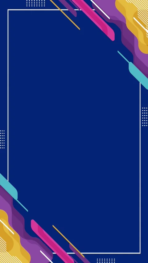 Geometric loop video Stock Footage 287964435