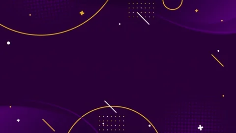 Geometric loop video Video stock 288054049