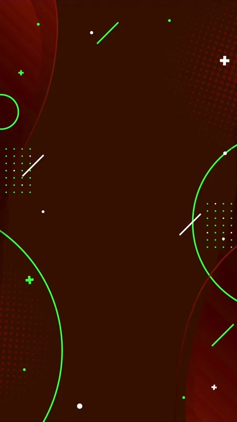 Geometric loop video Video stock 288054329